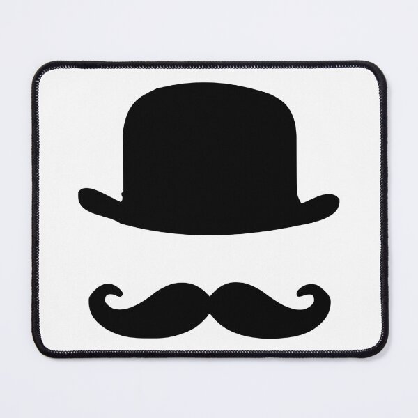 Item preview, Mustache and bowler hat designed and sold by fourretout.