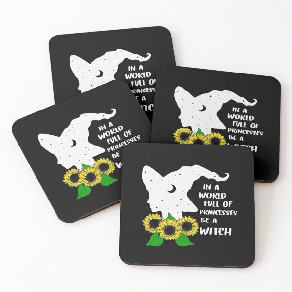 Item preview, Starry silhouette In a world full of princesses be a witch Halloween - men/kids/ women / Halloween designed and sold by Designs Of all kinds.