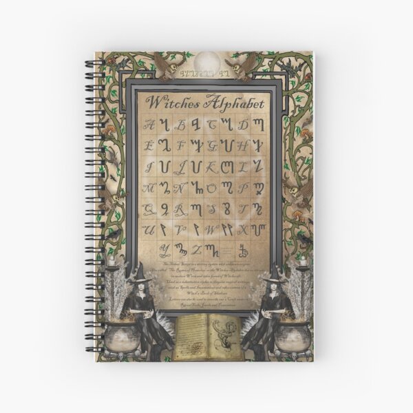 Item preview, Witches Alphabet designed and sold by magicalartz.