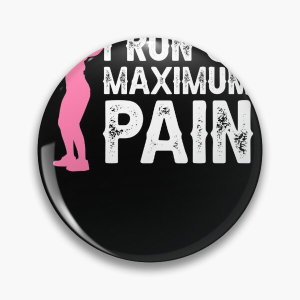 Item preview, I run on maximum pain designed and sold by fatshirt.