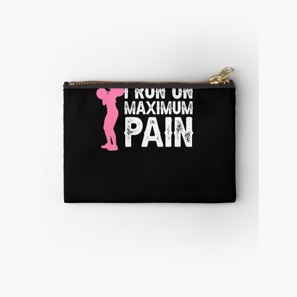 Item preview, I run on maximum pain designed and sold by fatshirt.