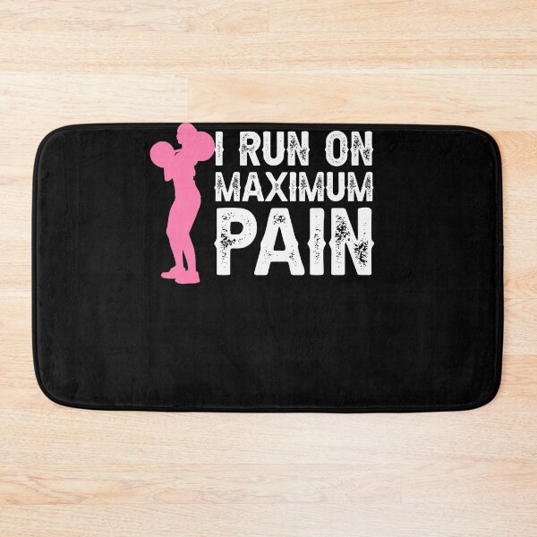 Item preview, I run on maximum pain designed and sold by fatshirt.