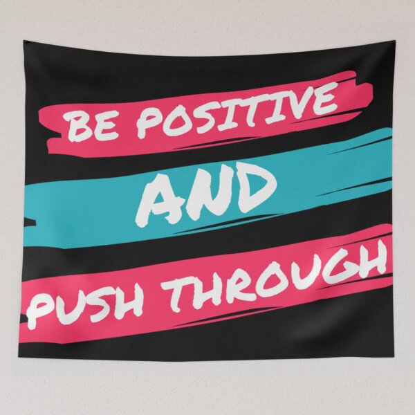 Item preview, be positive motivational quotes  designed and sold by shopfromhome.