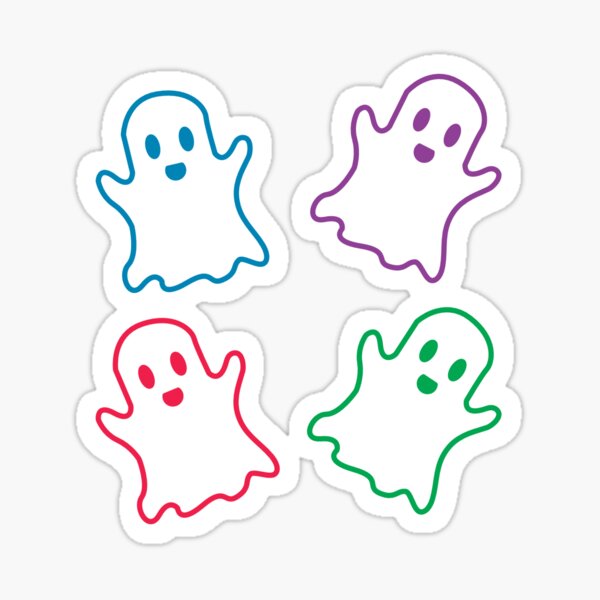 “Casper the Friendly Ghost” Sticker for Sale by OceanBooksArt | Redbubble