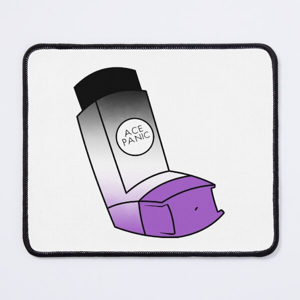 Item preview, Ace Panic! - The queer inhalers series designed and sold by Chiara Filincieri.