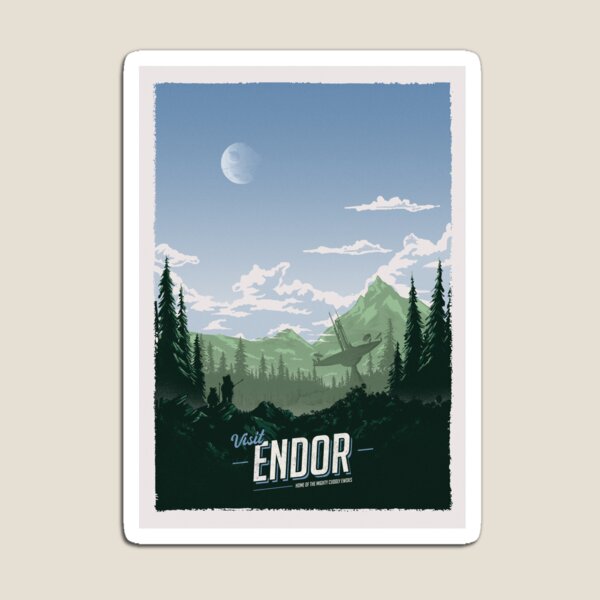 Item preview, Visit Endor designed and sold by graphicninja.