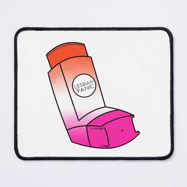 Item preview, Lesbian Panic! - The queer inhalers series designed and sold by Chiara Filincieri.