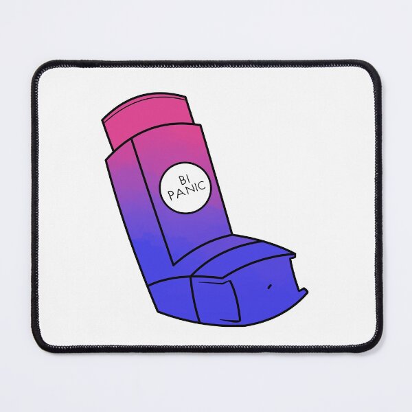 Item preview, Bi Panic! - The queer inhalers series designed and sold by Chiara Filincieri.