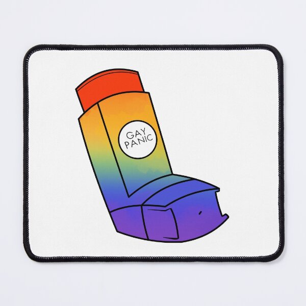 Item preview, Gay Panic! - The queer inhalers series designed and sold by Chiara Filincieri.