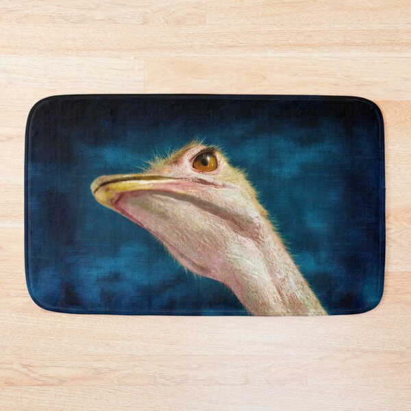 Item preview, Ever locked eyes with an Ostrich © designed and sold by FOLK ART FUSION by heidiannemorris.