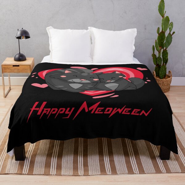Item preview, Happy Meoween Snuggling Cats Happy Halloween Perfect on t-shirts To Stickers designed and sold by LMcDs.
