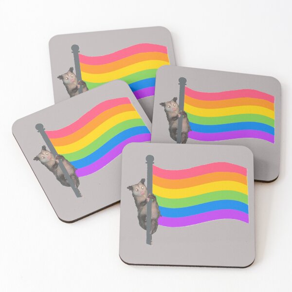 Item preview, pride possum designed and sold by crazylazygirl.