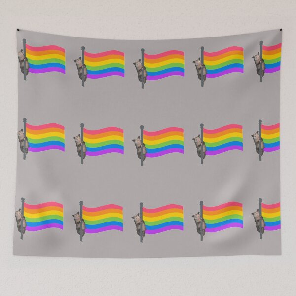 Item preview, pride possum designed and sold by crazylazygirl.