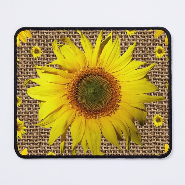 Item preview, Sunflowers on Burlap designed and sold by StandoutSilkies.