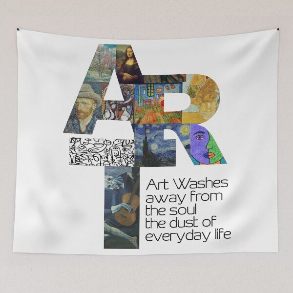 Item preview, Art Washes away  from the soul the dust of  everyday life designed and sold by David  Selim.