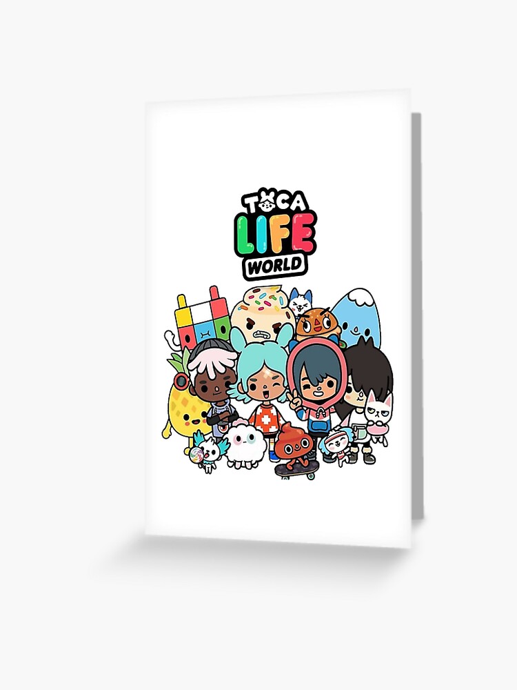 Toca world - tocaboca Characters Greeting Card for Sale by nokenoma