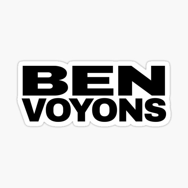 BEN VOYONS Sticker