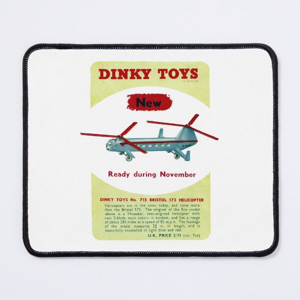 Item preview, DIE CAST TOY HELICOPTER - ADVERT designed and sold by ThrowbackAds.