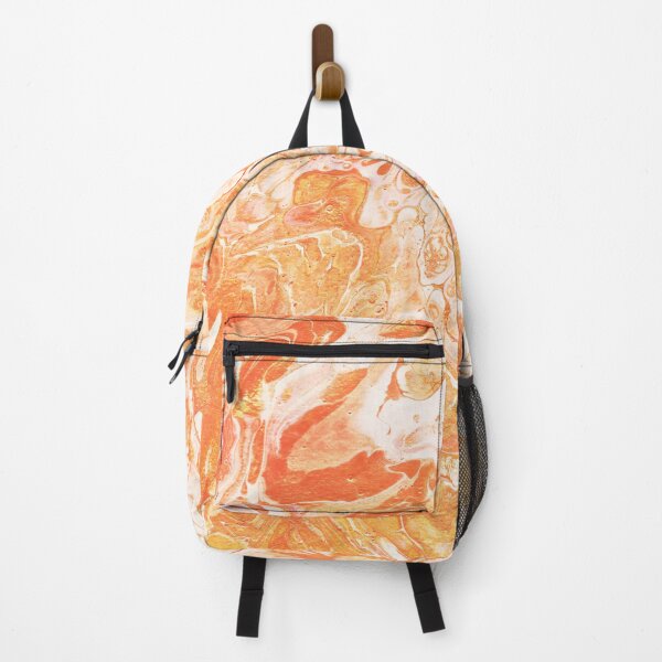 Item preview, Orange marble paint pour designed and sold by WineLabsDesign.