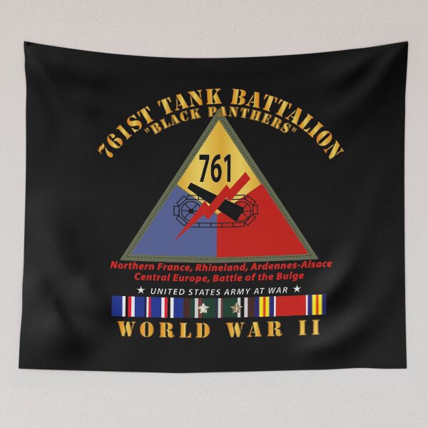 Item preview, Army - 761st Tank Battalion - Black Panthers - w SSI WWII  EU SVC designed and sold by Military Insignia Products.