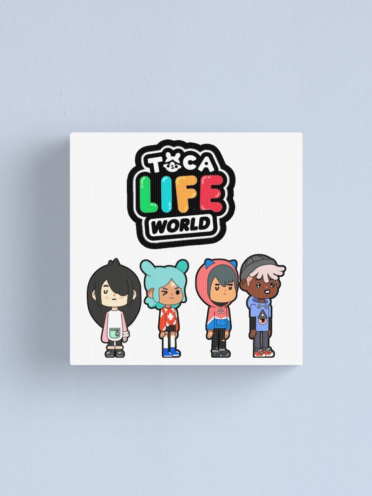 Toca Boca Toca Boca 2021 Toca Life World Canvas Print for Sale by