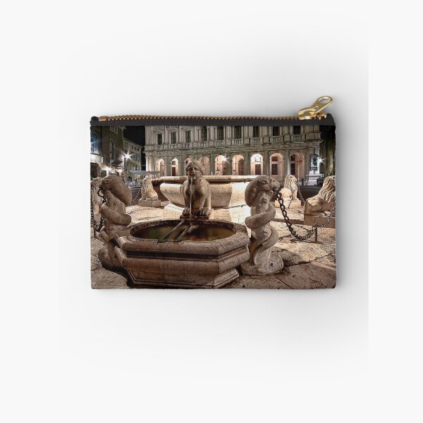 Item preview, Bergamo: Fountain and Public Library designed and sold by Luca Renoldi.