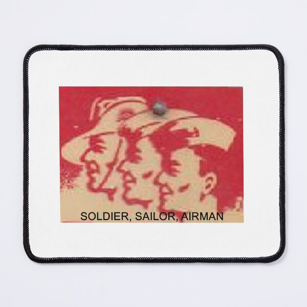 Item preview, Soldier, Sailor and Airman designed and sold by HostilePress.