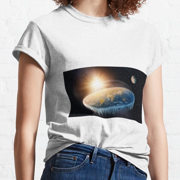 Flat Earth  Classic T-Shirt