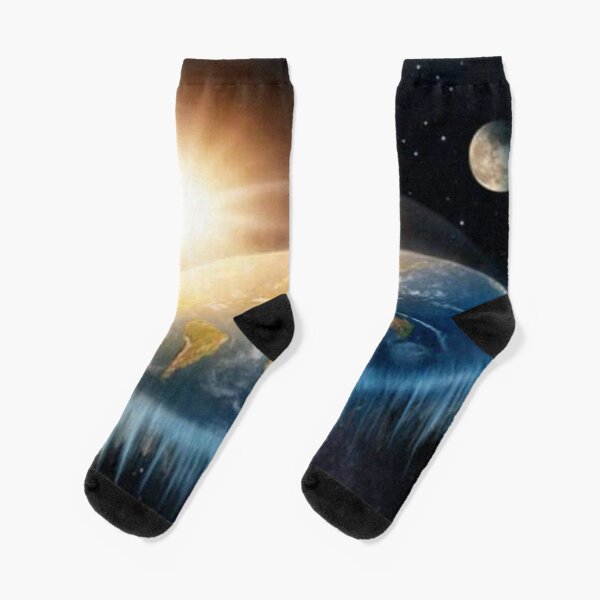 Flat Earth  Socks