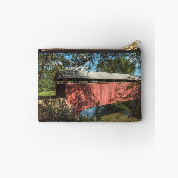 Item preview, The Gottlieb Brown Covered Bridge In Summer designed and sold by Gene Walls.