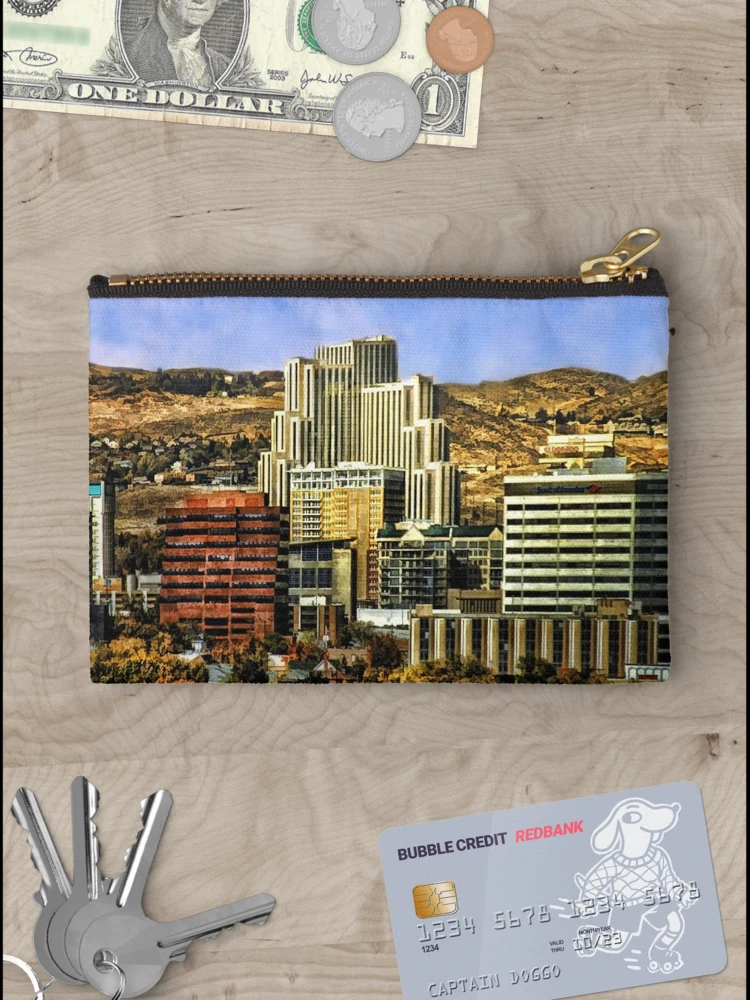 Thumbnail 3 of 4, Zipper Pouch, Sunset Over Reno designed and sold by pat gamwell.