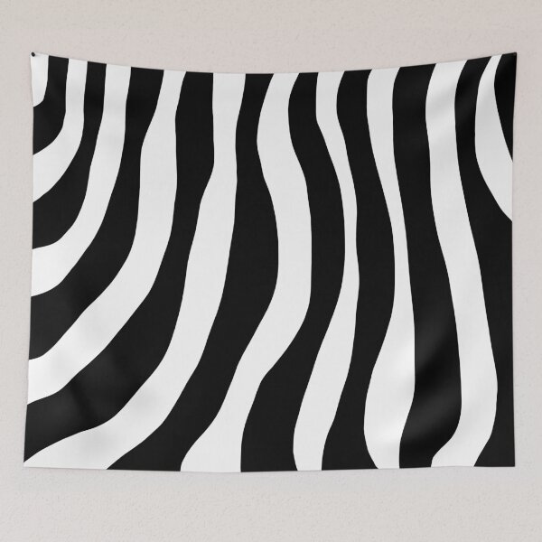 Item preview, Zebra Pattern | Black and White abstract pattern designed and sold by rsty11.