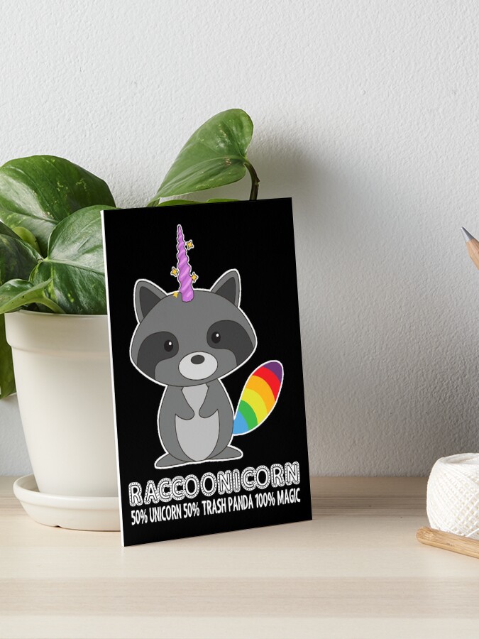 Racoonicorn T-Shirt Funny Trash Panda Raccoon Unicorn Shirt Racoonicorn T-Shirt Funny Trash Panda Raccoon Unicorn Shirt