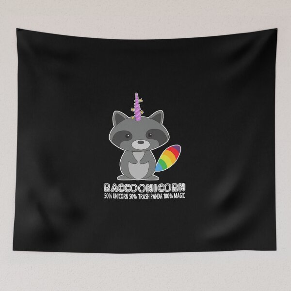 Item preview, Racoonicorn Funny T-Shirt, Trash Panda Raccoon Unicorn Shirt, Panda and Unicorn Lover Gift designed and sold by CapitalDesignss.