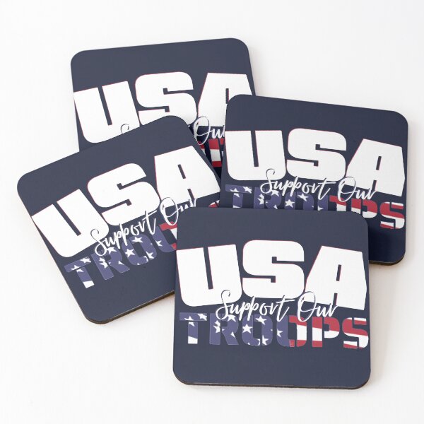 Item preview, USA, Support Our Troops, American Flag and Patriot Design designed and sold by LifeCrush.