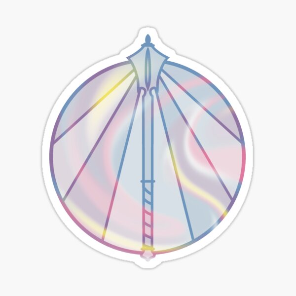 Bigender Cleric Symbol Sticker
