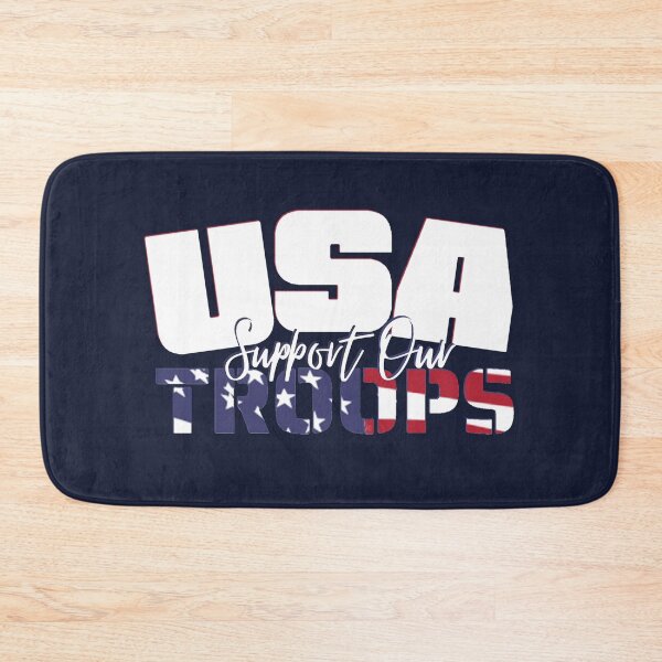 Item preview, USA, Support Our Troops, American Flag and Patriot Design designed and sold by LifeCrush.