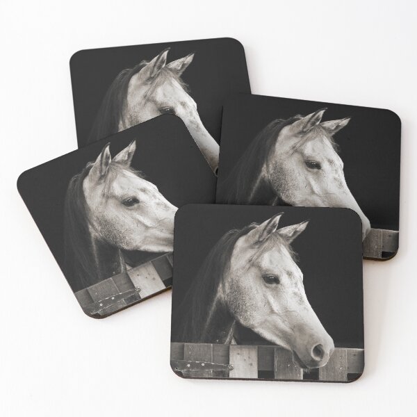 Item preview, Black and White Horse designed and sold by LemonLite.