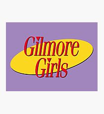 Gilmore Girls x Seinfeld Photographic Print