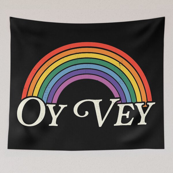 Item preview, Oy Vey Rainbow designed and sold by acquiesce13.