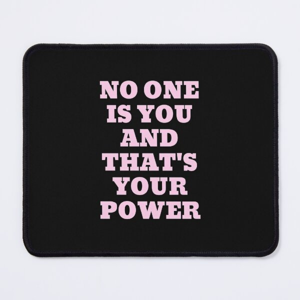 No One Is You And That Is Your Super Power Card