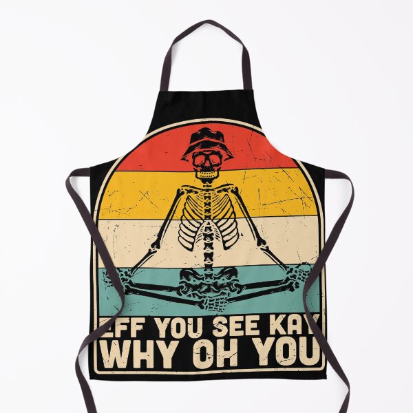 Item preview, Retro Vintage Eff You See Kay Skull Skeleton Why Oh U designed and sold by SidouSenpai.
