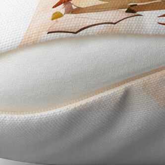 Alternate view of BOOKISH FAWN Floor Pillow