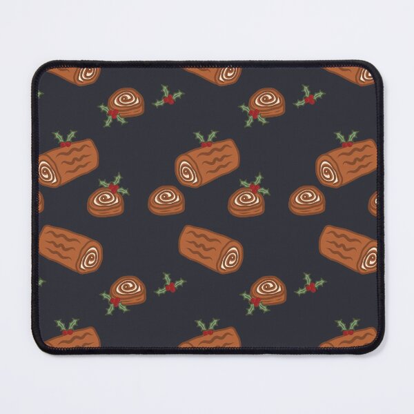Item preview, Cozy Retro Yule Log Holly Berry Vintage Aesthetic Pagan Christmas Pattern  designed and sold by retroyule.