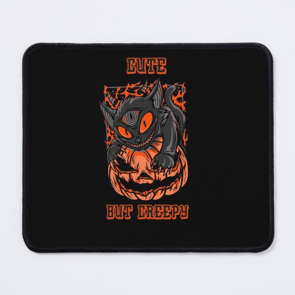 Item preview, Cute but Creepy Cat and Pumpkin designed and sold by MimsTees.