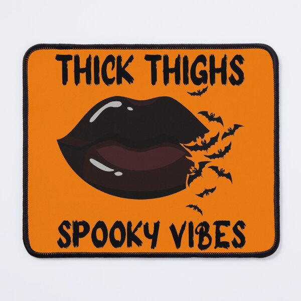 Item preview, Thick Thighs And Spooky Vibes designed and sold by odrito.