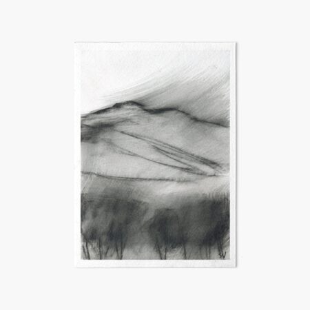 Win Hill, Derbyshire - Peak District Landscape Art Board Print