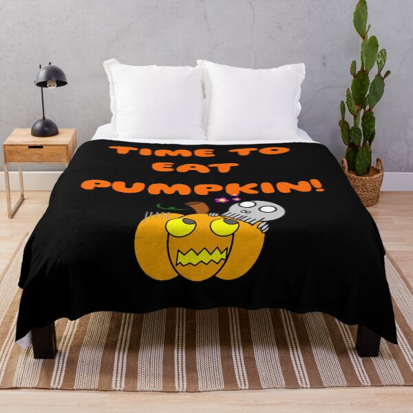 Item preview, TIME TO EAT PUMPKIN! designed and sold by EnjoyArtWorld.