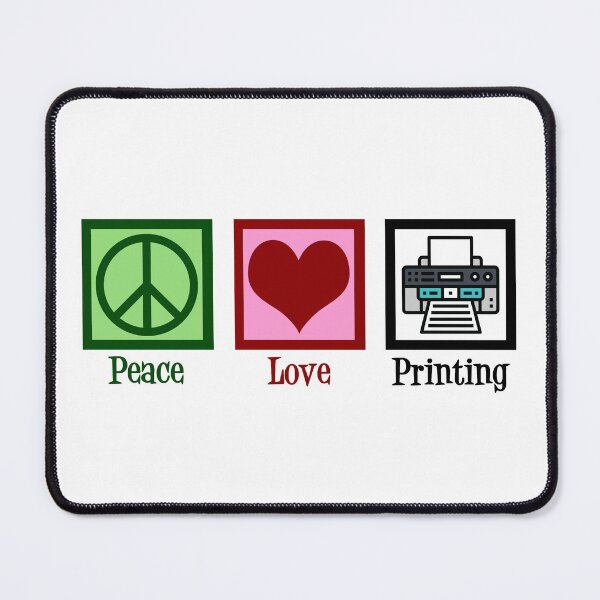 Item preview, Peace Love Printing - Printer Company designed and sold by Epic Love Designs.
