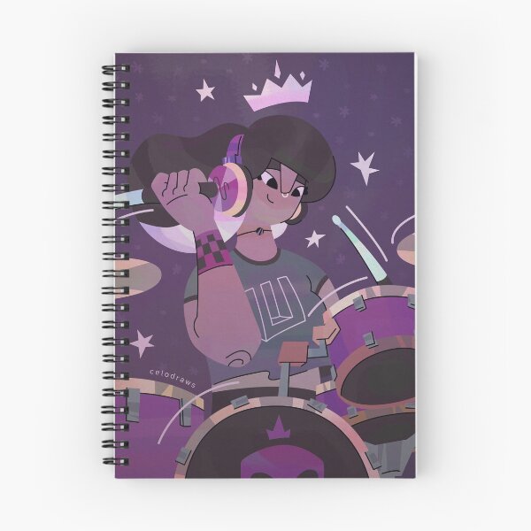 Item preview, drummer girl designed and sold by celodraws.